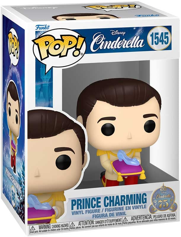 Funko Pop Disney: Cinderellas 75th - Prince Charming