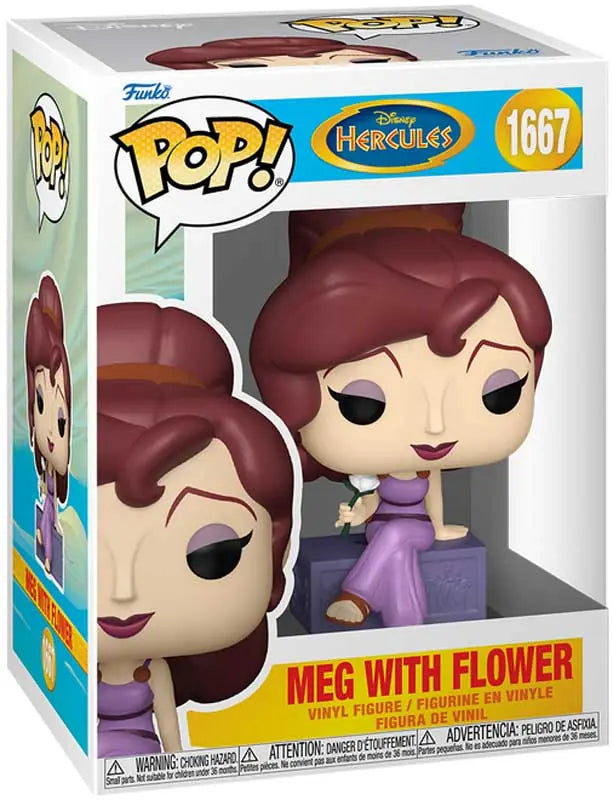 Funko Pop Disney: hs4 - Meg W/flower