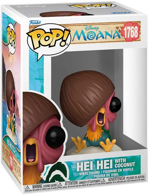 Funko Pop Disney: Moana s3 - Hei Hei W/coconut