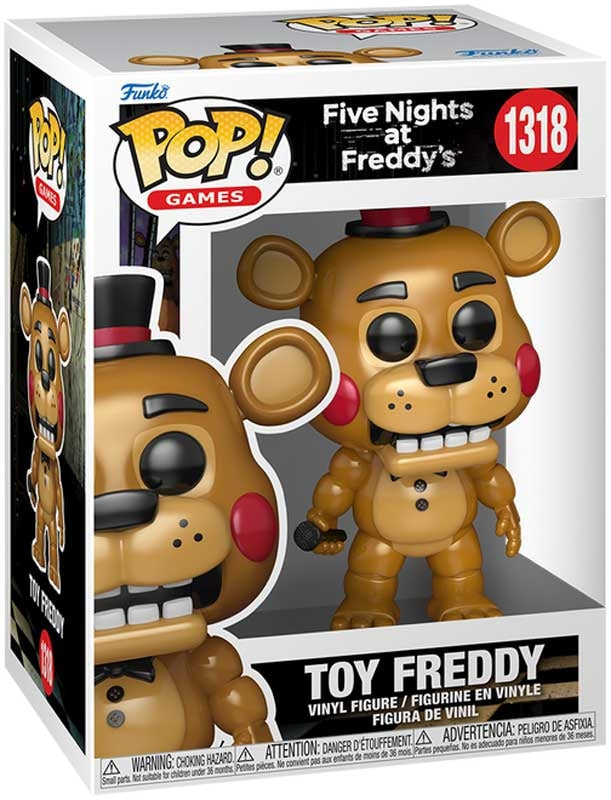 Funko Pop Games: Fnaf - Toy Freddy - Office Pose