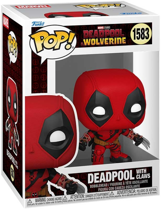 Funko Pop Marvel: Dp 3 s4 - Deadpool W/claws