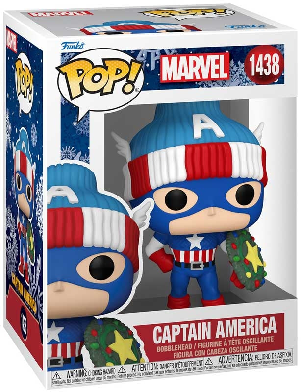 Funko Pop Marvel: Holiday s4 - Capt. America