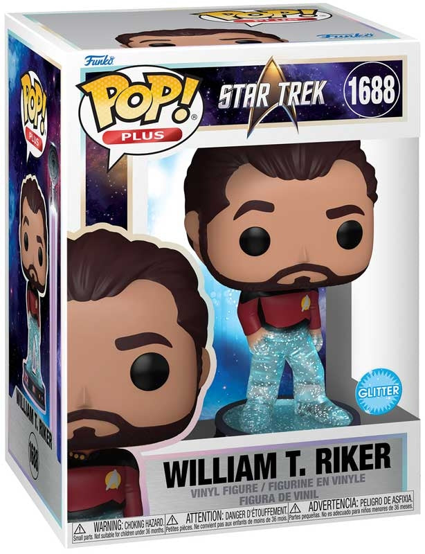 Funko Pop Plus: Star Trek Transporter - Riker