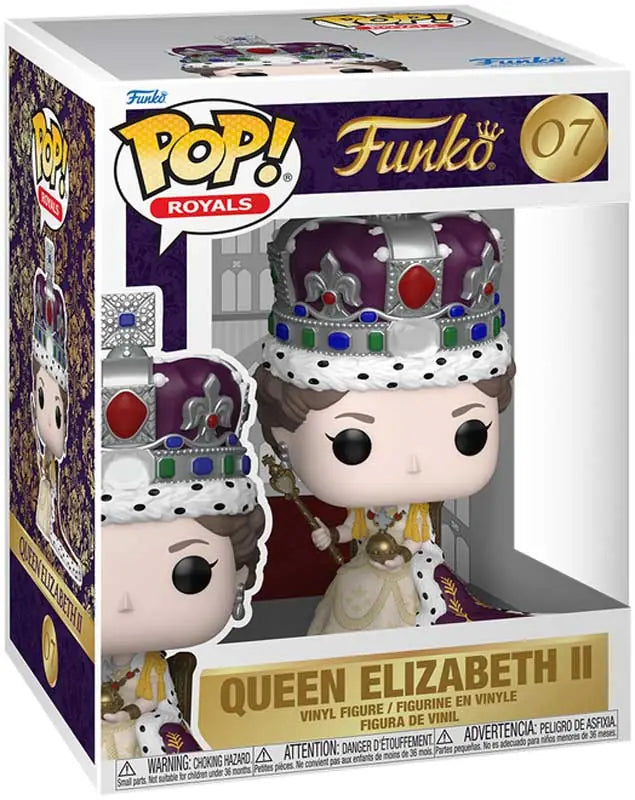 Funko Pop Premium: qeii100th - Queen Elizabeth Ii (coronatio