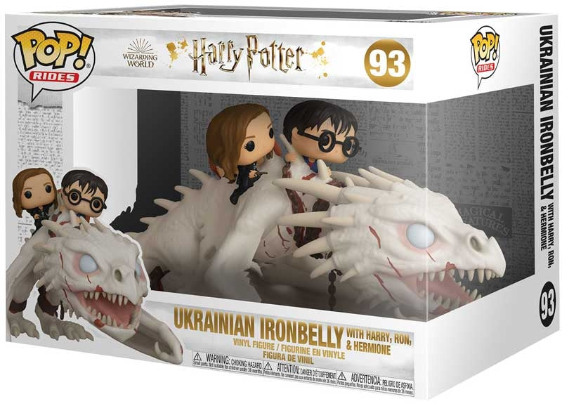 Funko Pop Ride: Dragon W/harry Ron & Hermione