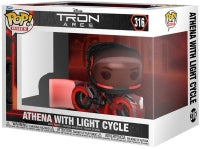 Funko Pop Ride: Tron: Ares - Athena With Light Cycle
