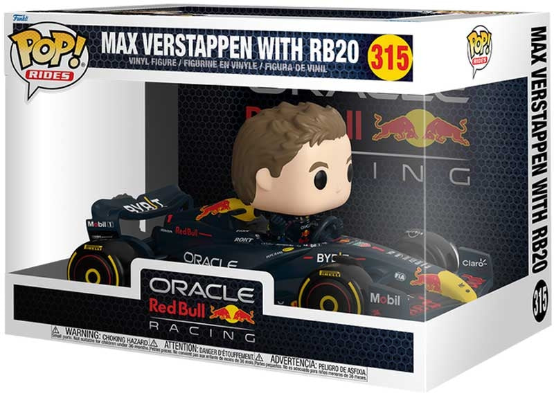 Funko Pop Rides Supdlx: Rb - Verstappen w/rb20