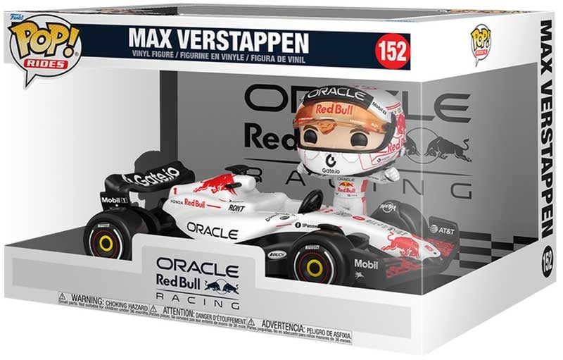 Funko Pop Rides Supdlx: Rb - Verstappen - White
