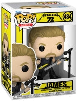 Funko Pop Rocks: Mt - James - 72s