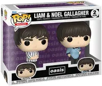 Funko Pop Rocks: Oasis s2 - Liam & Noel Gallagher 2pk