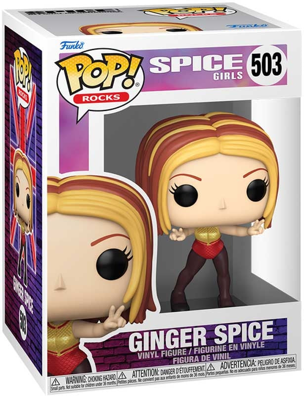 Funko Pop Rocks: Spice Girls - Ginger - Wnbe