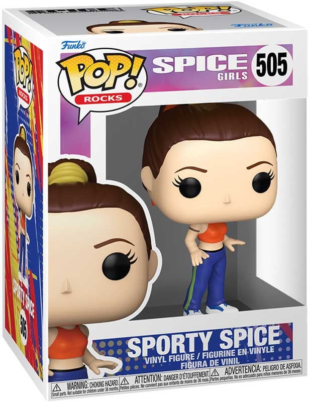 Funko Pop Rocks: Spice Girls - Sporty - Wnbe
