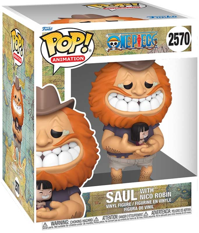Funko Pop Super: Op - Saul W/ Nico Robin
