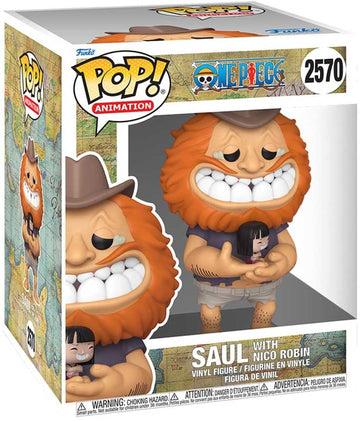 Funko Pop Super: Op - Saul W/ Nico Robin