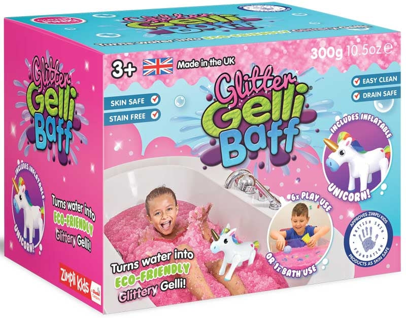 Gelli Baff 1 Use - With Inflatable Unicorn