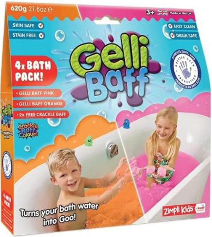 Gelli Baff 4 Pack Assorted