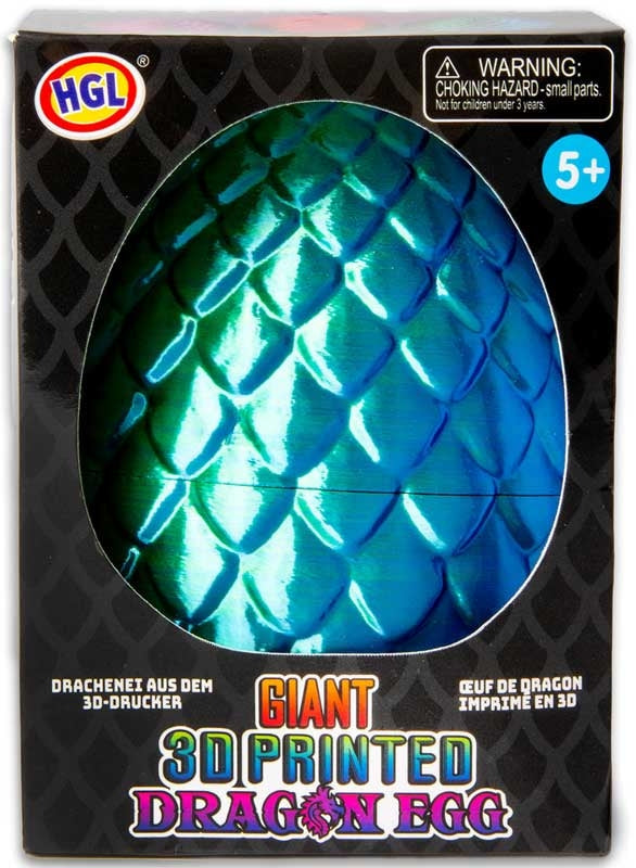 Giant 3D Printed Dragon Egg Assorted