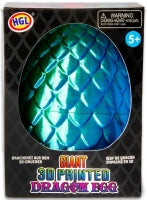 Giant 3D Printed Dragon Egg Assorted