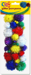 Glitter Pom Poms