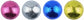 Glitter Splat Ball With Beads
