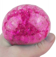Glitter Splat Ball With Beads