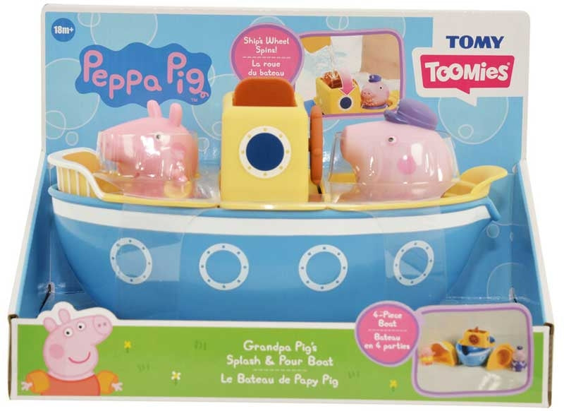 Grandpa Pigs Splash &amp; Pour Boat