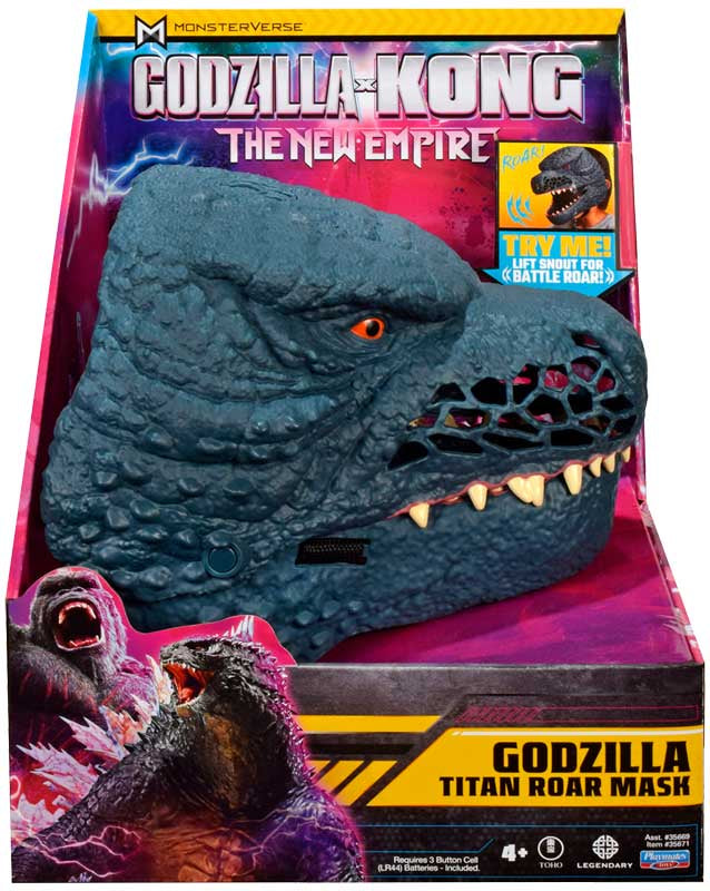 Gxk New Empire Godzilla Mask With Sounds