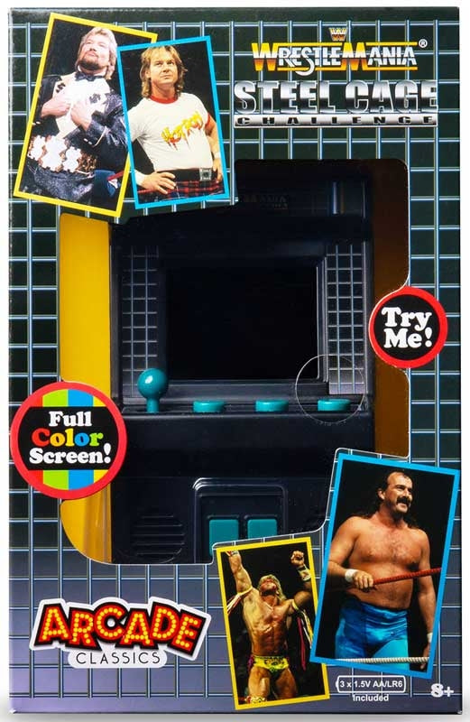 Handheld Electronic Arcade Game - Wwe