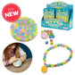 Pick N Pop Bracelets - Love Heart, Happy Smiling, Pretty Flower, Honeybee Fun for Kids
