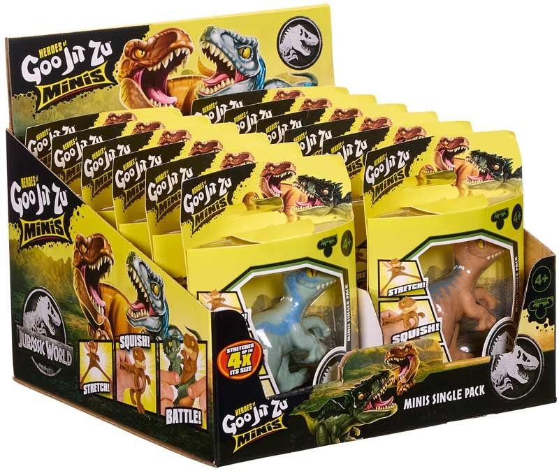 Heroes Of Goo Jit Zu Jurassic Minis s3 Assorted