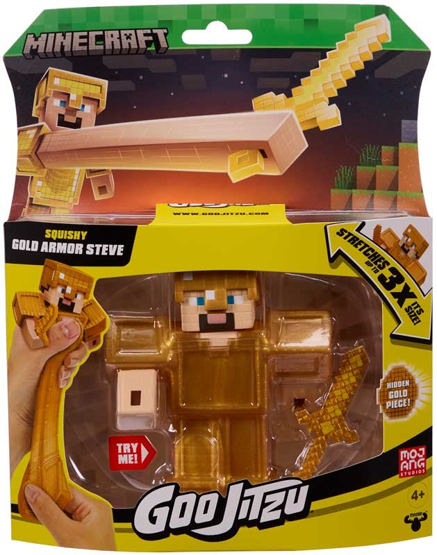 Heroes Of Goo Jit Zu Minecraft Hero Pack - Gold Armor Steve