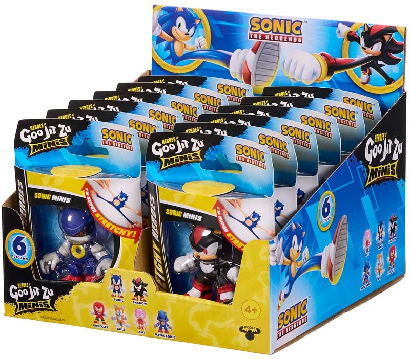 Heroes Of Goo Jit Zu Sonic Minis Single Pack In Cdu Assorted