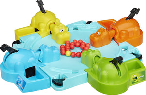 "Classic Hungry Hippos: Marble-Chomping Madness!"