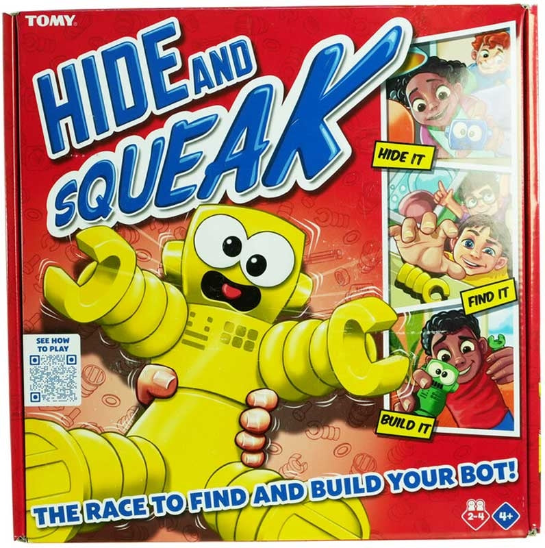 Hide And Squeak Robots