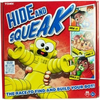 Hide And Squeak Robots
