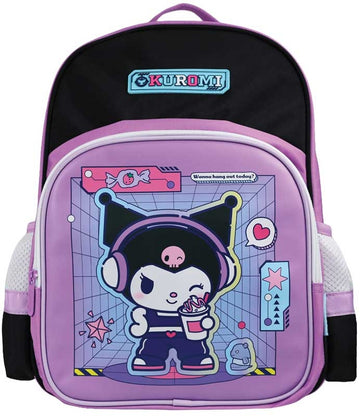 Hk Kuromi Backpack - Pu Pocket - Pop