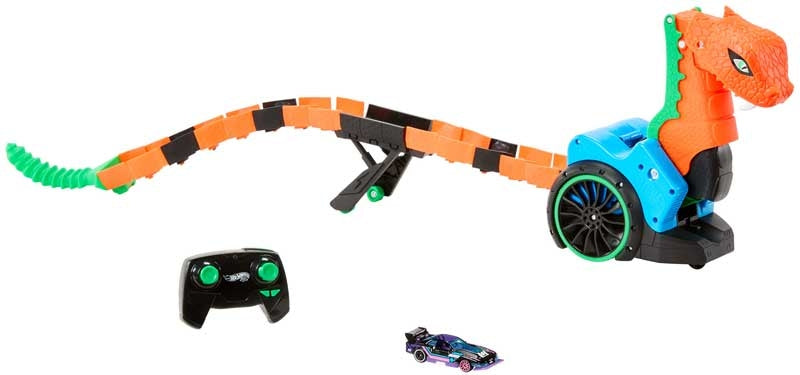 Hot Wheels City Let\'s Race Slither N Strike Snake RC