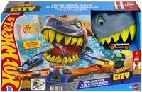 Hot Wheels City Shark Beach Playset