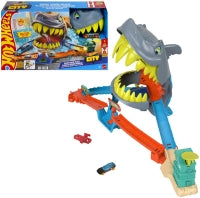 Hot Wheels City Shark Beach Playset