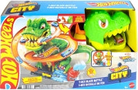 Hot Wheels City T - Rex Fire Station
