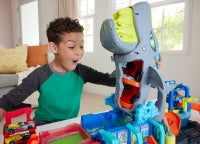 Hot Wheels City Ultra Shark Car Wash