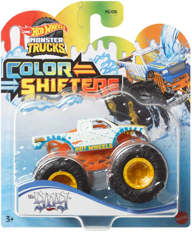 Hot Wheels Monster Trucks Colour Shiffter 1:64 Assorted