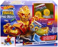 Hot Wheels - Monster Trucks Power Smashers 5 Alarms Tower Sm
