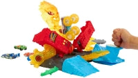 Hot Wheels - Monster Trucks Power Smashers 5 Alarms Tower Sm