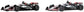 Hot Wheels Premium Formula 1 2 - Pack: Moneygram Haas f1 Tea