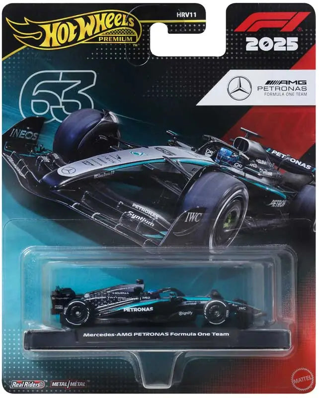 Hot Wheels Premium Formula 1: Mercedes - Amg Petronas f1 Tea