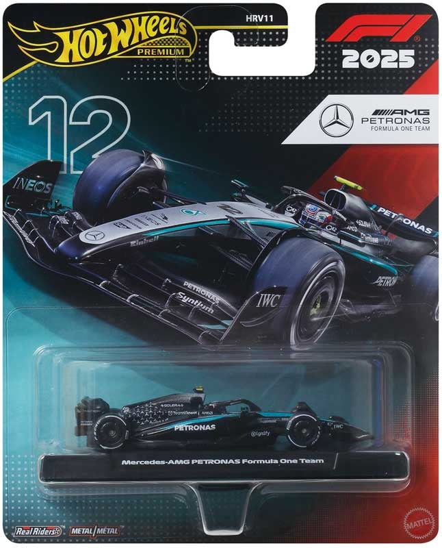 Hot Wheels Premium Formula 1: Mercedes - Amg Petronas f1 Tea