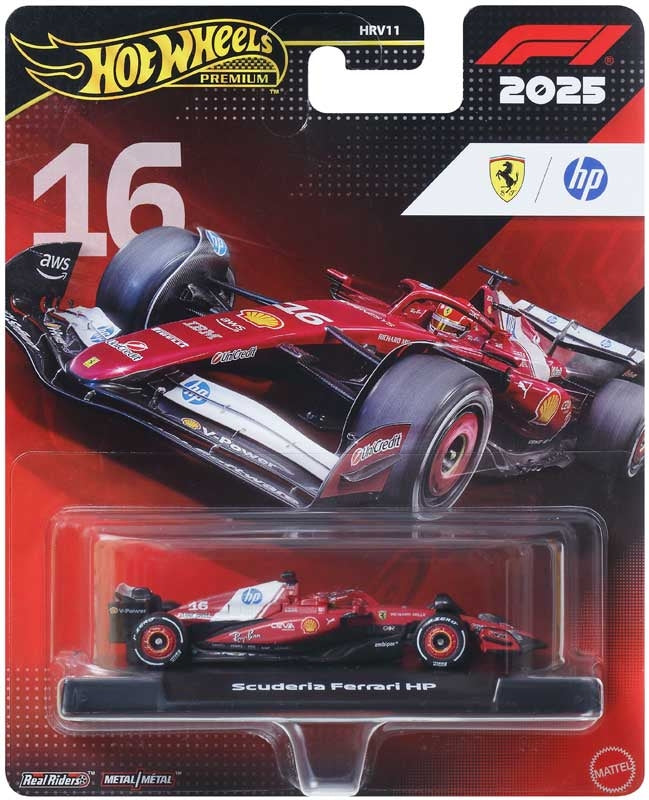 Hot Wheels Premium Formula 1: Scuderia Ferrari Hp Charles Le