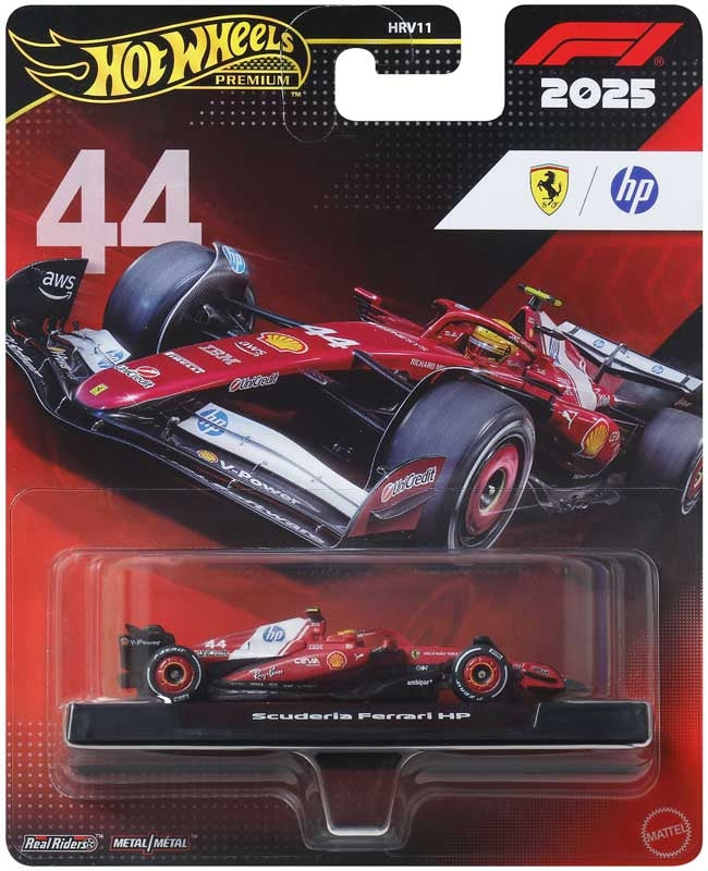 Hot Wheels Premium Formula 1: Scuderia Ferrari Hp Lewis Hami