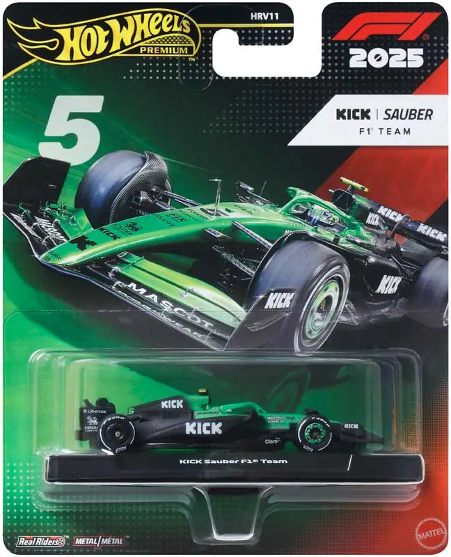 Hot Wheels Premium Formula 1: Stake f1 Team Kick Sauber Gabr